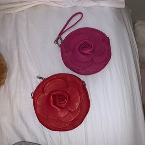 Set of Rose Purses